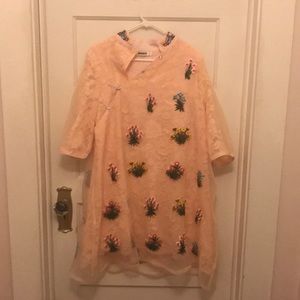 Gorgeous Peach Floral Dress🌸